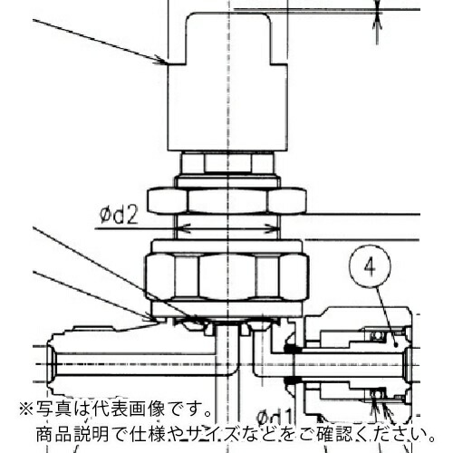 Fujikin ( フジキン ) SUS鋼製ダイレクトダイヤフラムバルブ_1MPa_FUNDL-71G ( FUNDL-71G-6.35-3 )