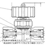 Fujikin ( フジキン ) SUS鋼製ダイレクトダイヤフラムバルブ_1MPa_FUND-71G ( FUND-71G-6.35-2-H )