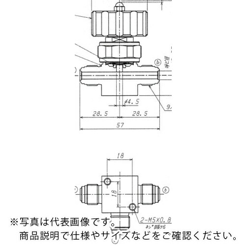 Fujikin ( フジキン ) SUS鋼製3方ダイレクトダイヤフラムバルブ_1MPa_FUNDTB-71G ( FUNDTB-71G-6.35-4 ) 58,863円