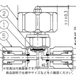【SALE通貨価値】Fujikin ( フジキン ) SUS鋼製ダイレクトダイヤフラムバルブ_20.5MPa_FUNSD-721G ( FUNSD-721G-6.35-2-316LP#A-B ) (株)フジキン