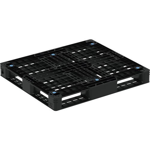 サンコー ( 三甲 ) リサイクルプラスチックパレット 810053 D4-097110 黒いこと ( 81005300BKRCP ) 【製造業者取寄】