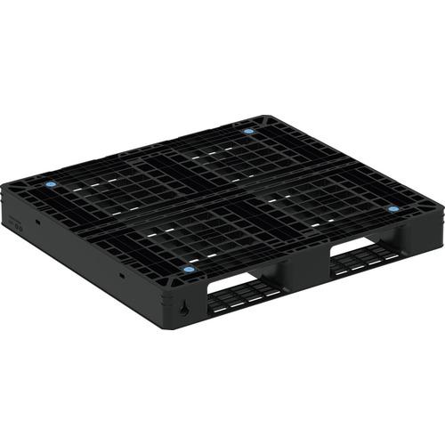 サンコー ( 三甲 ) リサイクルプラスチックパレット 810052 D2-095105 黒いこと ( 81005200BKRCP ) 【製造会社取寄】