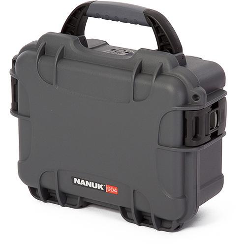 タカチ ( タカチ電機工業 ) 防水キャリングケース(カラーバージョン) NKシリーズ 外形寸法間口259×奥行200×高さ114mm グラファイトグレー 内装スポンジフォーム付き ( NK904GS ) 13,223円