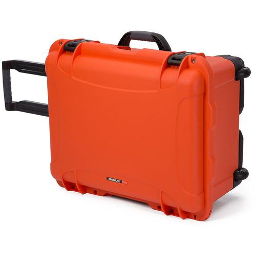 タカチ ( タカチ電機工業 ) 防水キャリングケース(カラーバージョン) NKシリーズ 外形寸法間口581×奥行464×高さ298mm オレンジ 内装スポンジフォームなし ( NK950O )