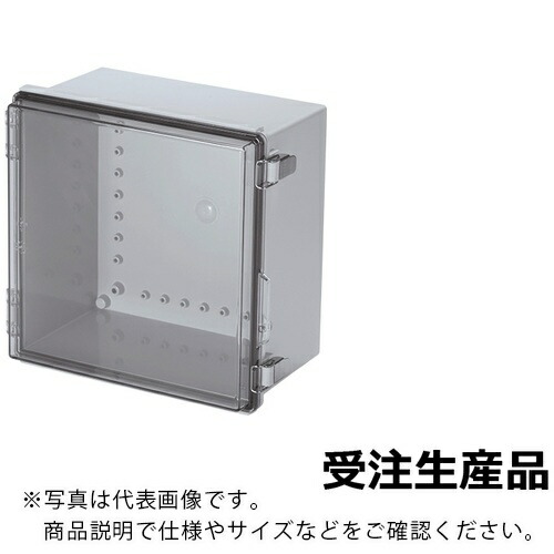 【SALE通貨価値】タカチ ( タカチ電機実業 ) UL公許 雨合羽・防塵開閉式ポリカ-ボネートプラボックス BC-C続きもの 181×300×300粍 ( BC-CTP-303018 ) (株)タカチ電機実業