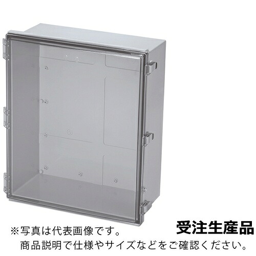 タカチ ( タカチ電機製作 ) UL公証 雨合羽・防塵開閉式ポリカ-ボネートプラボックス BC-C続きもの 255×630×530粍 ( BC-CTP-506025 ) 【製造業者取寄】