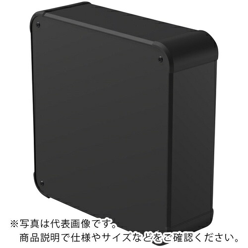 タカチ ( タカチ電機工業 ) アルミコントロールボックス AUXシリーズ 149×200×200mm ( AUX149-20-20AP-BB )