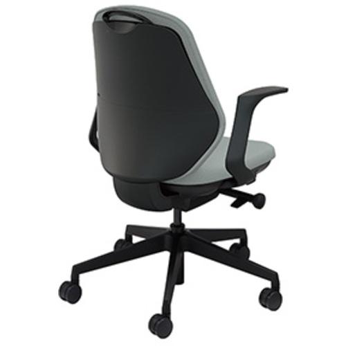 NAIKI ( ナイキ ) ワークチェアー(肘付) トートバック TBE型 アッシュターコイズ/ブラック ( TBEB511F-PAT ) 41,378円