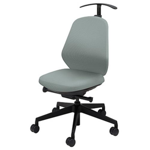 【SALE通貨価値】NAIKI ( ナイキ ) ワークチェアー(肘なし) トートバック TBE型 アッシュターコイズ/黒いこと ( TBEB510FH-PAT ) (株)ナイキ