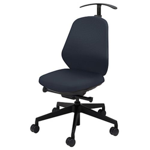 【SALE通貨価値】NAIKI ( ナイキ ) ワークチェアー(肘なし) トートバック TBE型 雑ぜ合わせる黒いこと/黒いこと ( TBEB510FH-PMBK ) (株)ナイキ