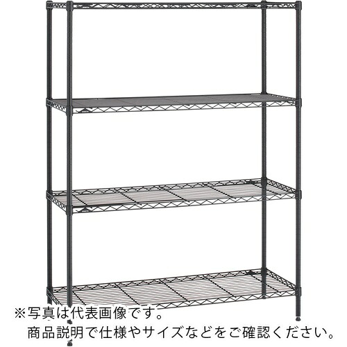ERECTA ( エレクター ) ベーシックシリーズ ワイヤーシェルフ ブラック W900×D350×H1000mm 3段 ( B1436B40PB3 )