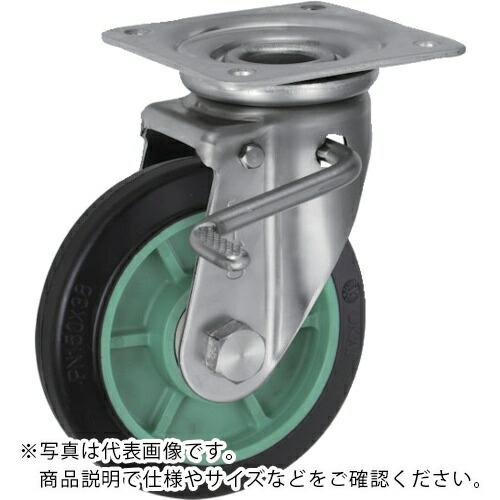 【SALE通貨価値】UKAI ( 岐阜産研実業（ウカイ） ) ステンレス鋼製キャスター ストッパー付回転させる(自在)金具 JAB手合い 予防医学 拷問台径100粍 ( PNDJAB-100 ) 岐阜産研実業(株)(ウカイ)