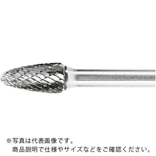 【SALE必要経費】百貨店 ( スーパーツール ) 百貨店超硬赤ちょうちん シャンク径6粍(弾丸型)ダブルとり捨てる(刃径:16.0) ( SB3C06 )