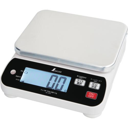 シンワ ( シンワ測定 ) デジタルはかり WP 1000g 防塵雨合羽 取り引き証拠だてる以外用 ( 70035 )