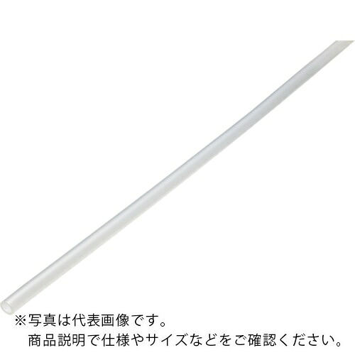 潤工社 ( 潤工 ) 低意見の衝突ポリウレタン熱電子管UFL 4X2.5粍 100m 乳白 ( 25L-04-N-100 )