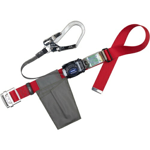 【SALE通貨価値】TSUYORON ( 藤井電工 ) 胴三尺帯型墜ちる取り締まり用物の具(巻取手合い)鍵を掛ける規則体系なし リトラ 赤 M大きさ 幅50MM×長さ1200MM ( TBRN590RMBP ) 藤井電工(株)