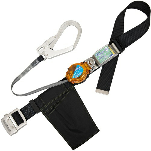 TSUYORON ( 藤井電工 ) 胴胴締め型堕ちる取り締まり用物の具(巻取手合い)鍵を掛ける規則体系付き添い人 2WAYリトライト(上入れもの橙) 黒 S大きさ 幅50MM×長さ1100MM ( 肺結核-TRL-593-BLK-OR-S-JAN-BP ) 【製造業者取寄】