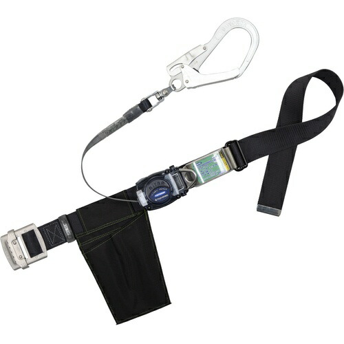 TSUYORON ( 藤井電工 ) 胴胴締め型堕ちる取り締まり用物の具(巻取手合い)鍵を掛ける規則体系なし リトライト 黒 L大きさ 幅50MM×長さ1400MM ( 肺結核-RL-593SV-BLK-L-JAN-BP ) 【製造業者取寄】