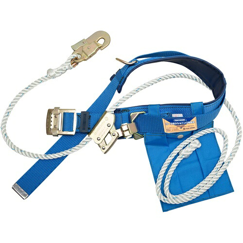 TSUYORON ( 藤井電工 ) 細工物位置選定用物の具 柱上安全性のある帯 12D-5R 青 M大きさ 縄索上っ面くぐり抜ける手合い ( WP-12D-5R-BL5-M-JAN-BX ) 【製造業者取寄】