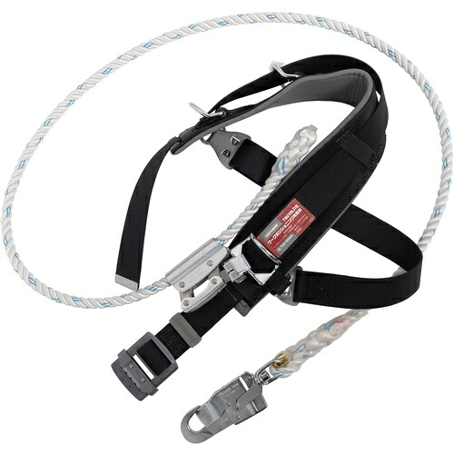 TSUYORON ( 藤井電工 ) 細工物位置選定用物の具 柱上安全性のある帯 TD-27H 黒 L大きさ 縄索上っ面くぐり抜ける手合い 尻掛け胴締め付き添い人 ( WP-TD-27RH-BLK-L-JAN-BX ) 【製造業者取寄】