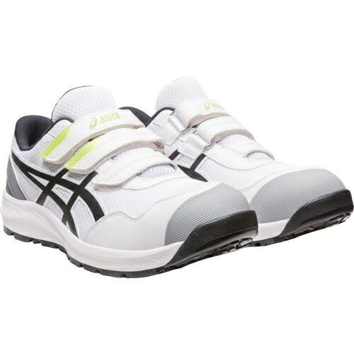 ASICS ( アシックス ) ウィンジョブCP215 白いこと×黒いこと 22.5コマーシャル ( 1273A079.100-22.5 )