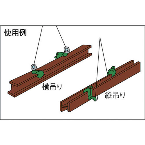 日本クランプ 横つり・縦つり兼用型クランプ 日本クランプ（株） DIY