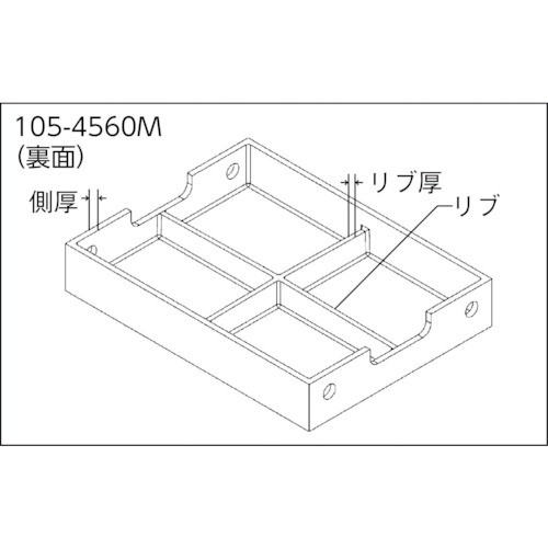 ＯＳＳ 箱型定盤 ３００×４５０ Ａ級 1053045A 105-3045A 大西測定（株