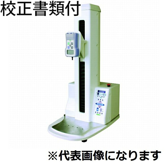 ニデックドライブ 小型卓上試験機(ＦＧＳ－ＴＶ)+フォースゲージ(ＦＧＰ－２)セット 校正証明書+トレサビリティ付 ( FGS-20TV )