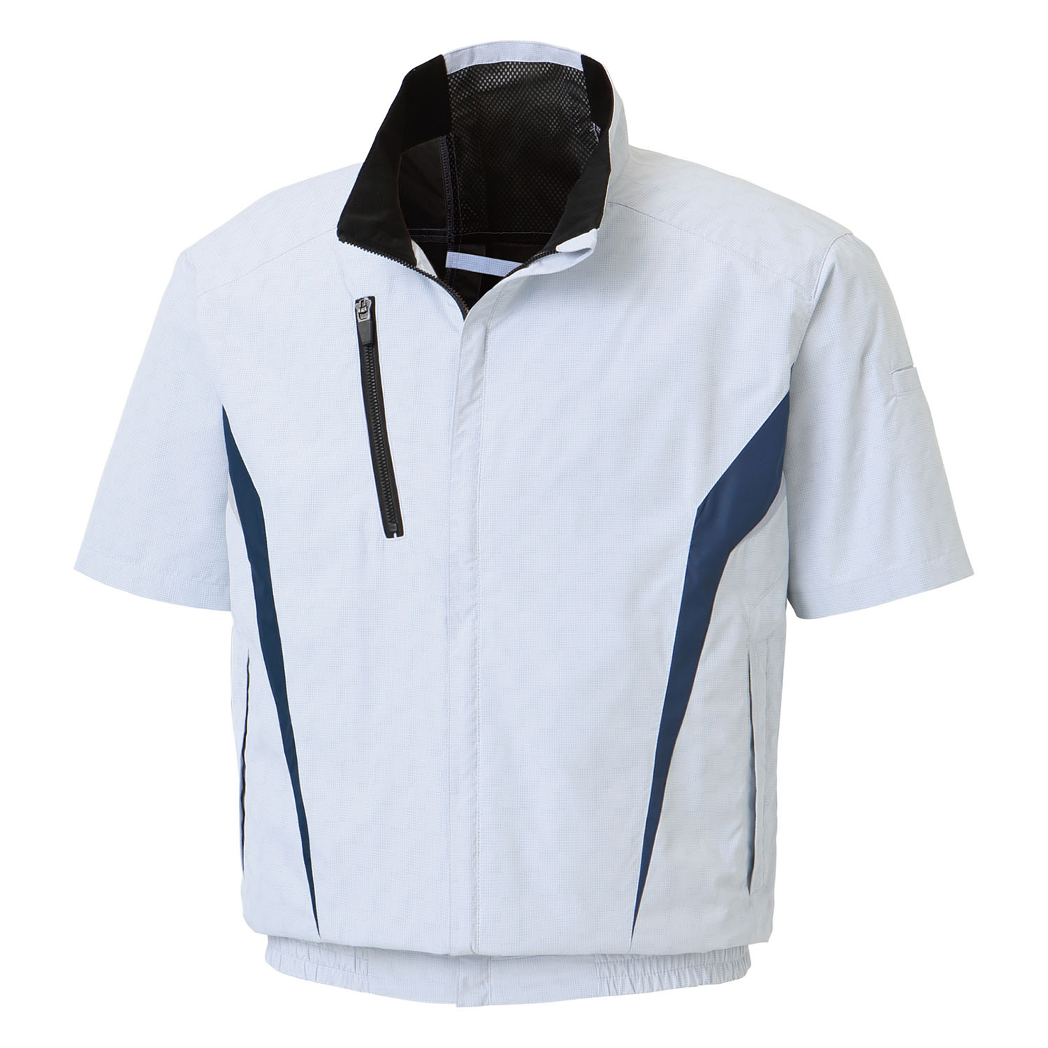 サンエス 空調風神服Rチタン加工半袖ブルゾン+デバイスセット ( KF100+11ｶﾓﾌﾗﾎﾜｲﾄ+M + RD9291J + RD9220HN )