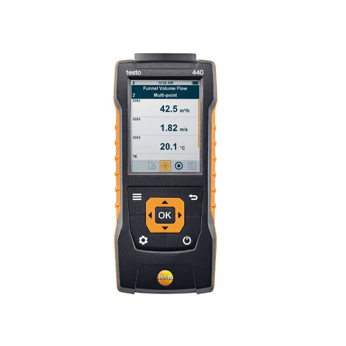 テストー testo 440 マルチ周囲の状況位置づける器本体のみ testo 440 ( 0560 4401 )