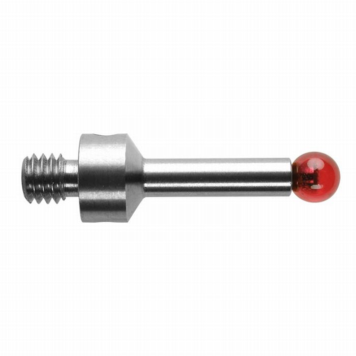 レニショー(RENISHAW) ストレートスタイラスM4 O3mm ルビー球、ステンレススチール軸 - 長さ 18.5mm、EWL 13mm ( A-5000-7549 )