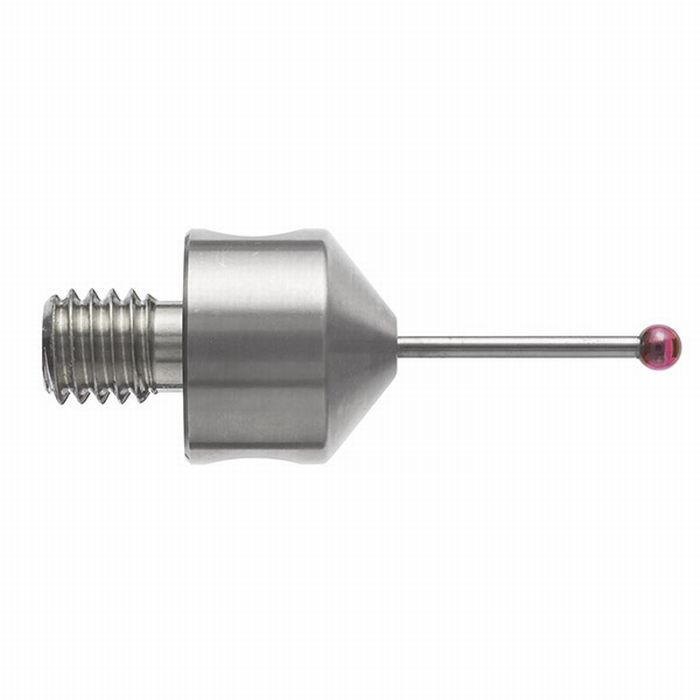 レニショー(RENISHAW) ストレートスタイラスM5 O1.5粍 ルビー球、超硬軸 - 長さ 40粍、EWL 22粍 ( A-5003-5221 )