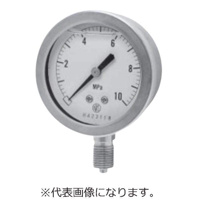 長野計器 グリセリン入圧力計（-0.1～0.4MPa） ( GV51-183X-0.1/0.4MPA )