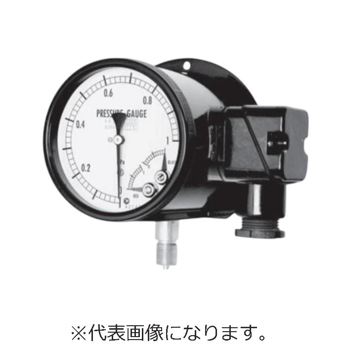 長野計器 接点付圧力計（0～0.4MPa） ( JM21-131X0.4MPA )