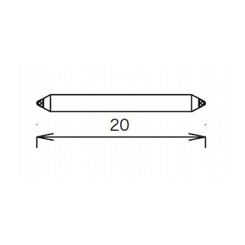 日本の首都詳しい RONDCOM71C/72A/75GB/R76A用スタイラス（両側） ( 0101 083 )