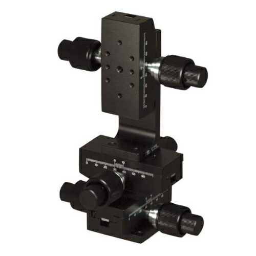 【SALE通貨価値】中央精機 DT X･Y･Z軸ｽﾃｰｼﾞ 40×90(粗微動両ﾊﾝﾄﾞﾙ) ( LT-912WS )