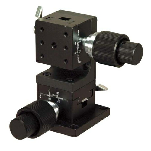 【SALE通貨価値】中央精機 DT X･Z軸ｽﾃｰｼﾞ 40×40(粗微動ﾊﾝﾄﾞﾙ) ( LM-412S )