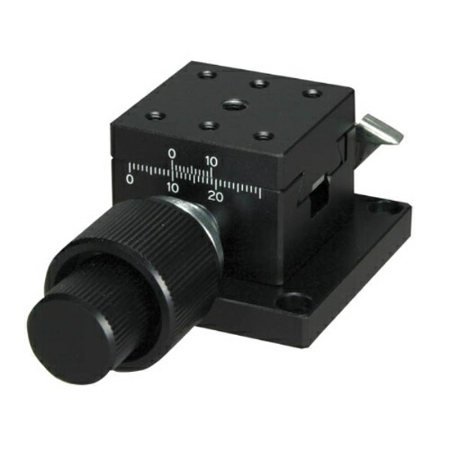 中央精機 DT X軸ｽﾃｰｼﾞ 40×40(粗微動ﾊﾝﾄﾞﾙ) ( LS-412S )