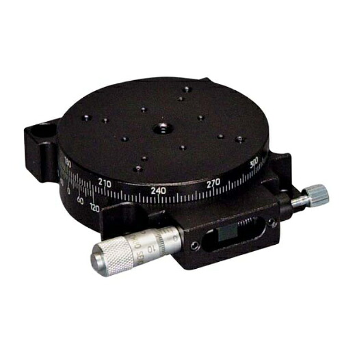 中央精機 ﾊｲｸﾞﾚｰﾄﾞ微動回転ｽﾃｰｼﾞ φ60 ( RS-6042-R )