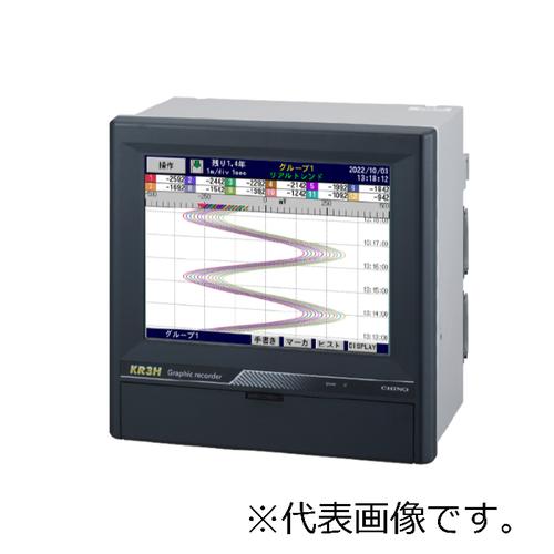 CHINO ( チノー ) 高性能グラフィックレコーダ12点・周期1秒/標準 ( KR3S21HG0A-NNN )