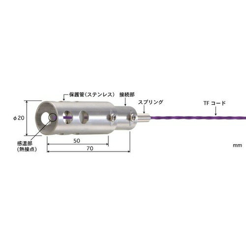 ANRITSU ( 安立表示計器 ) 水中下がり形体温検知器 Model 530 ( 530K-TF5-ASP )