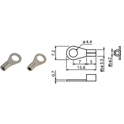 ANRITSU ( 安立表示計器 ) 熱電対端子 ANJつづき物10組 ( ANJ-E-C4 )
