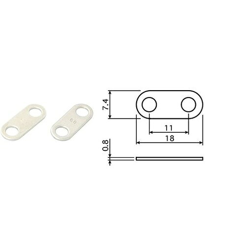 ANRITSU ( 安立表示計器 ) 熱電対端子 ANJつづき物10組 ( ANJ-E-S )