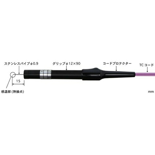 ANRITSU ( 安立計器 ) 突刺し形温度センサ BTシリーズ ( BT-11E-TC1-ASP )
