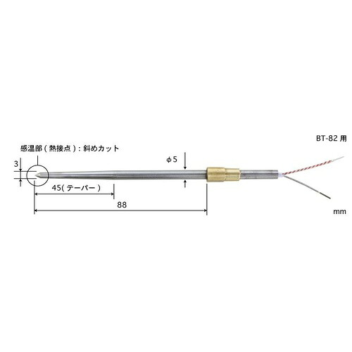 ANRITSU ( 安立表示計器 ) BTつづき物用取り替えっこ用針 BTNつづき物 5本/1組 ( BTN-82K )