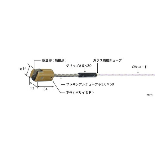 ANRITSU ( 安立表示計器 ) 磁石内蔵体温検知器 MGつづき物 ( MG-24E-GW1-ASP )