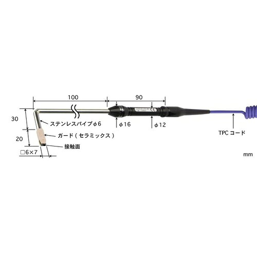 【SALE通貨価値】ANRITSU ( 安立表示計器 ) 高性能ごく小さい境界線の外側用体温検知器 S形つづき物 ( S-423K-01-1-TPC1-ASP )