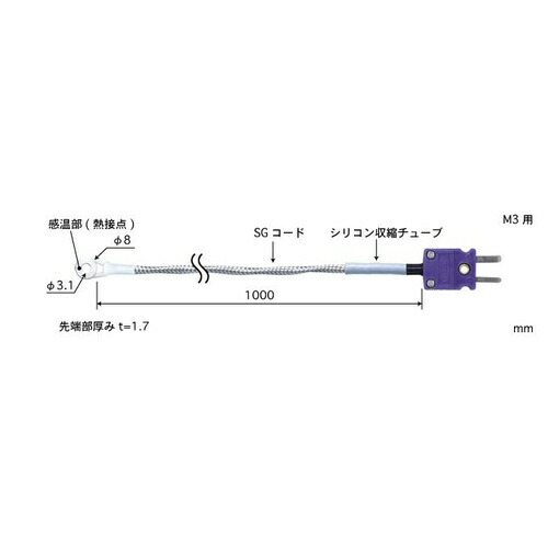 ANRITSU ( 安立計器 ) ネジ止め温度センサ SCシリーズ ( SC-32E-SG1-ANP )