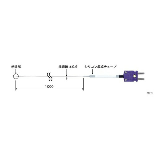 ANRITSU ( 安立計器 ) 被覆極細温度センサ SFシリーズ ( SF-E-100-ANP )
