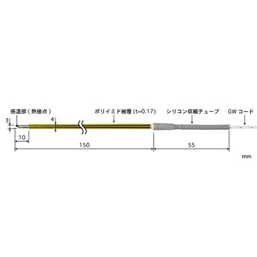 ANRITSU ( 安立計器 ) テープ形多目的温度センサ STシリーズ ( ST-13K-015-GW1-ANP )